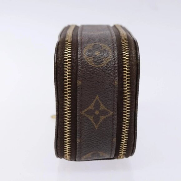 LOUIS VUITTON Monogram Trousse Brush PM Cosmetic Pouch M47510 LV Auth 141126 - Picture 5 of 16